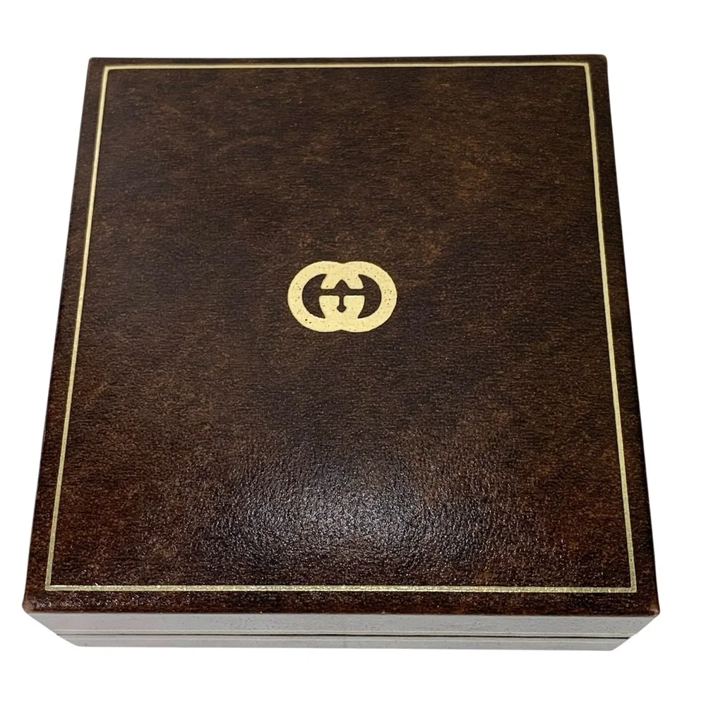 Gucci Brown and Gold Jewelry Box - Picture 2 of 7